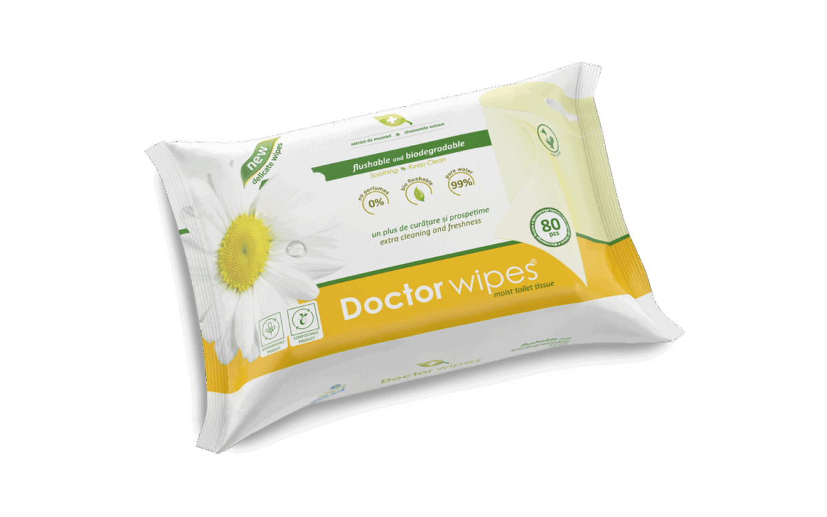 Dr.-Wipes-Musetel-80-buc-Hartie-igienica-umeda-fara-capac-2x-1-1536x960 Doctor Wipes 42*40 Hartie Igienica umeda cu extract de musetel - imagine 1